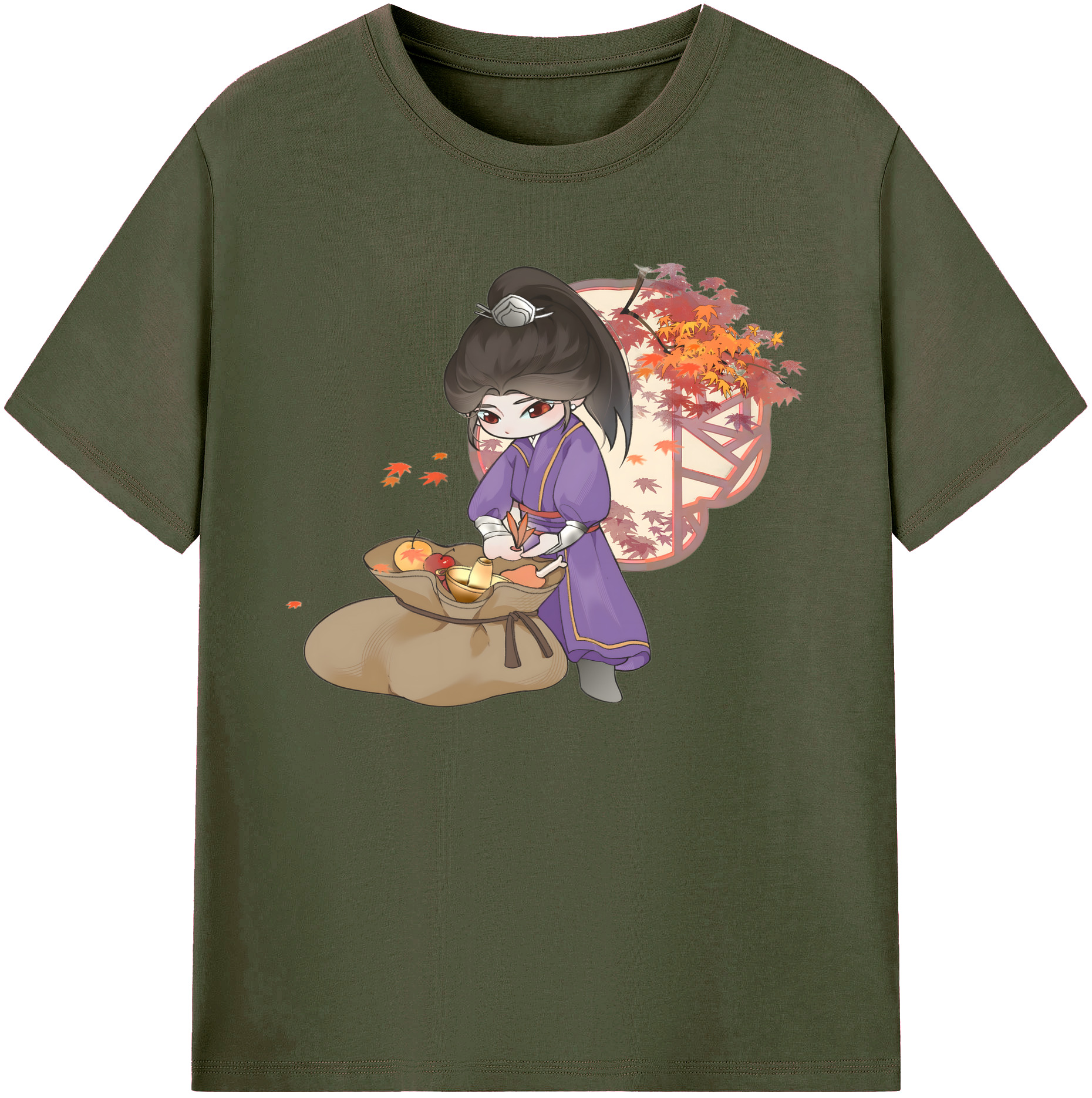 （画像用） Ne Zha 2 ナタ 魔童の大暴れ 綿100％ メンズ半袖Tシャツ｜肌触りやわらか＆通気性